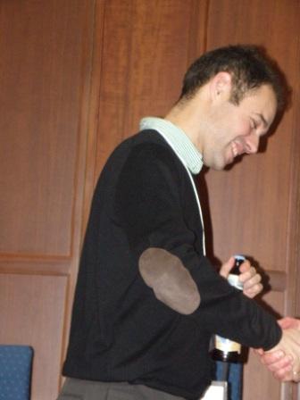 ...and the host receiving it